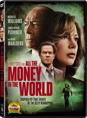All the Money in the World (DVD) Michelle Williams Christopher Plummer