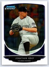 2013 Bowman Draft Picks & Prospects - Jonathan Gray #BDPP26