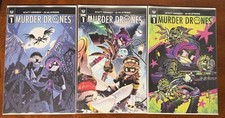 Murder Drones #1 A/B/C CVR Set ONI First Print Key Unread Photos Hard To Find!!!