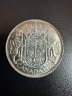 1952 SILVER Canada 50 Cents - Likely AU - George VI - 80% SILVER!