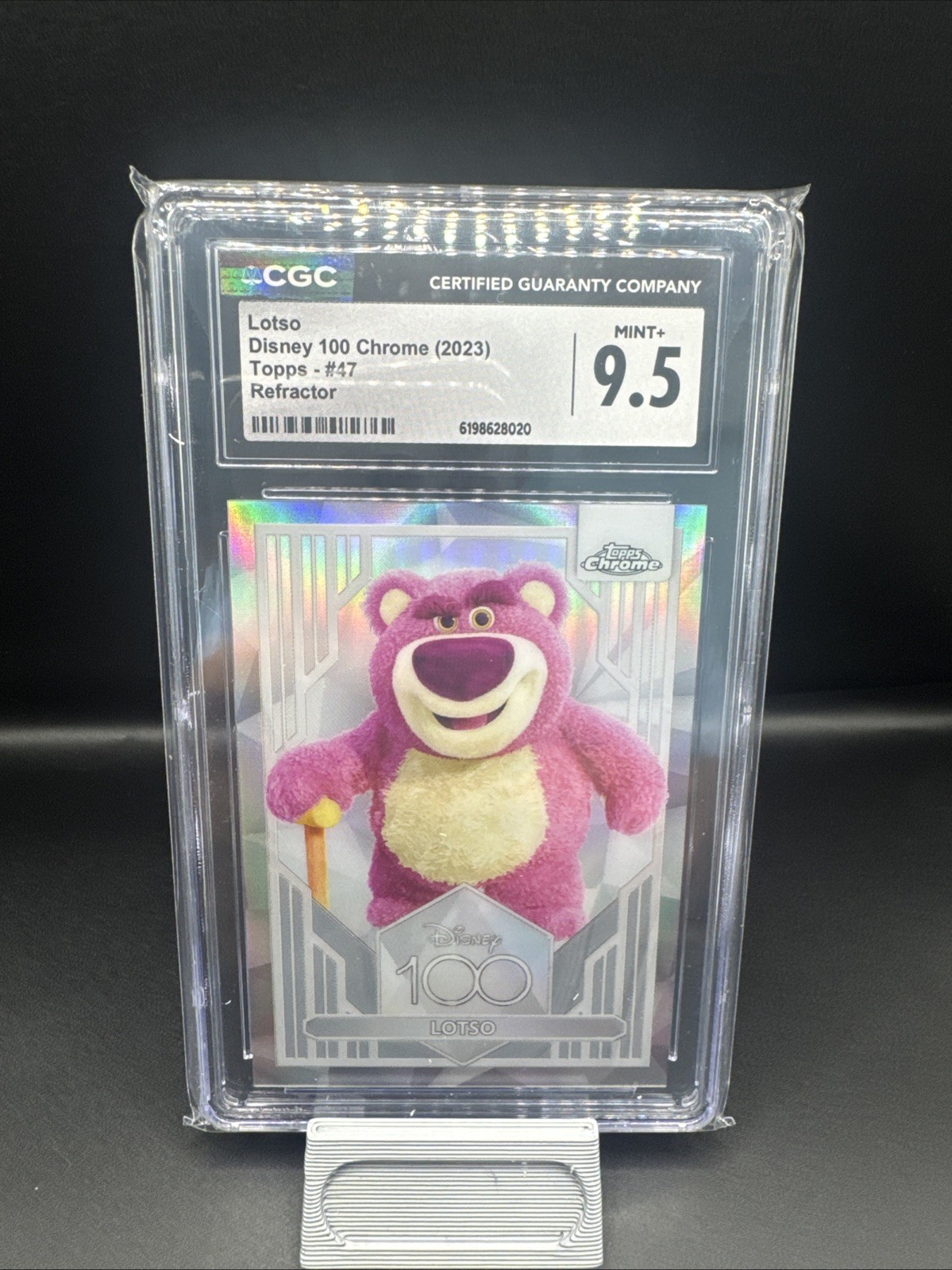 Lotso 2023 Topps Chrome Disney 100 #47 Refractor Price Guide