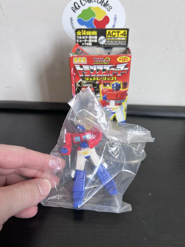 Transformers SCF PVC Plastic Act 4 OPTIMUS PRIME FULL COLOR Action Figure W. Box - Picture 1 of 9