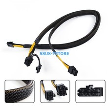 For Dell EMC PowerEdge R7525 R750 GPU Power Cable 22.8'' Mini 12Pin to 6 8Pin