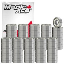 608-ZZ Ball Bearing 8x22x7mm 608 ZZ Metal Shielded Qty 100 