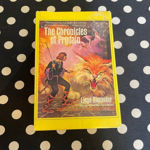 The Chronicles of Prydain by Lloyd Alexander 1978 Dell Softcover Boxed Set