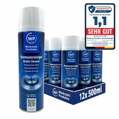 12x WP Bremsenreiniger 360° Ventil Teilereiniger Montagereiniger 500ml