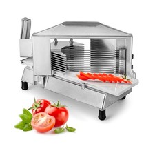 VEVOR Commercial Tomato Slicer 1/4" Heavy Duty Cutter with Buil... USA FAST SHIP