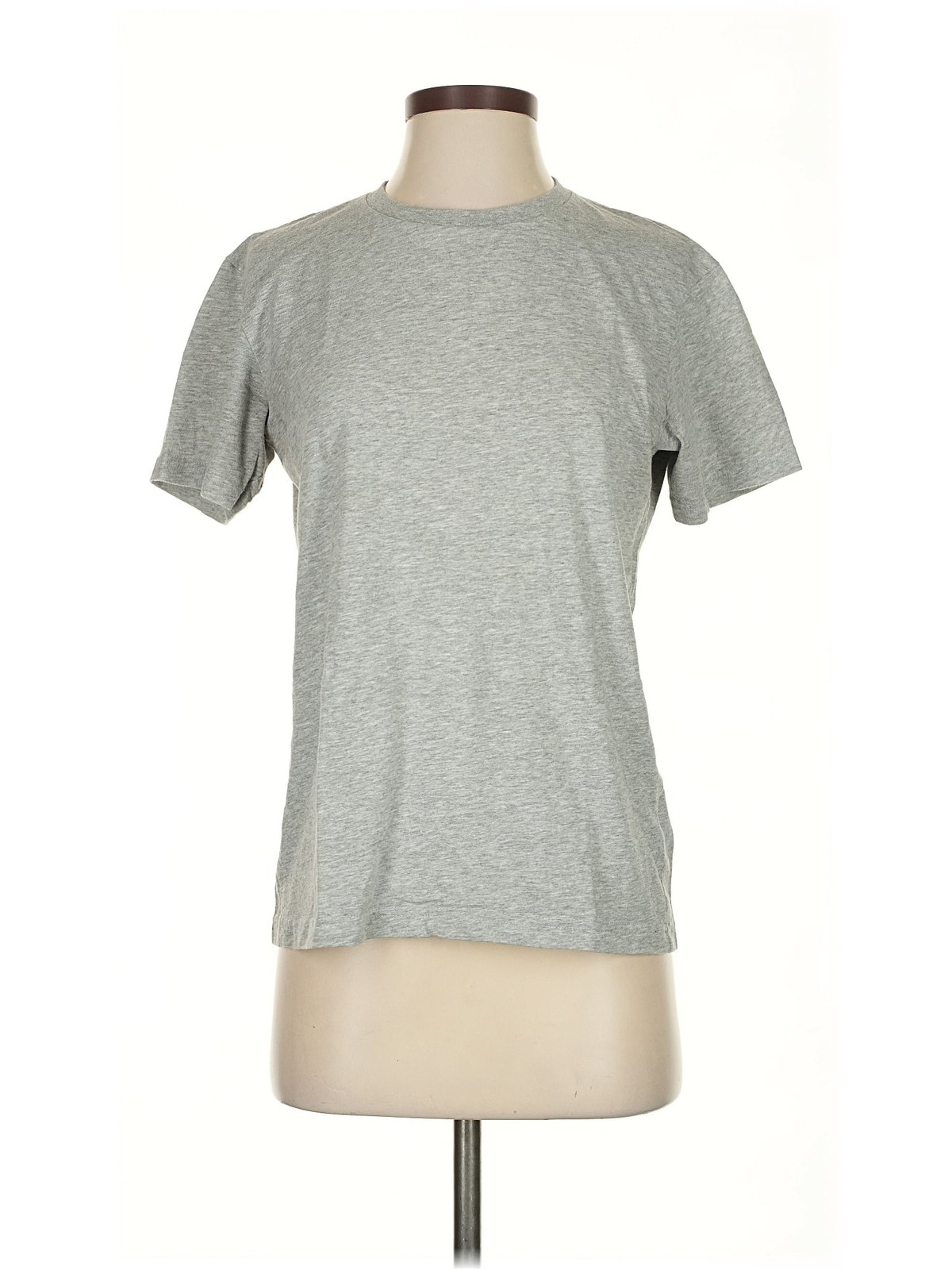 Uniqlo Women Gray Active T-Shirt S