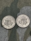 Lot Of 2 1971 Half Dollars( One Denver And One Philadelphia Mint) — photo 2