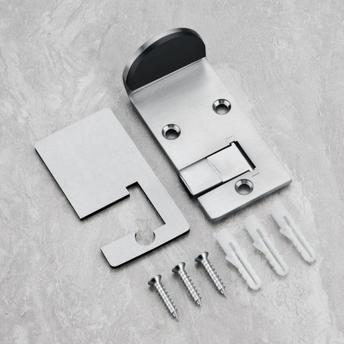 Stainless Steel Folding Door Stop No Drilling Door Holder New Door Wedge Door - Picture 8 of 12