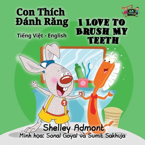 Shelley Admont (U. A.) | I Love To Brush My Teeth | Taschenbuch | Vietnamesisch-image