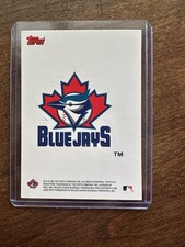 2001 Topps Baseball Team Logo Sticker Toronto Blue Jays NM Or Exmint