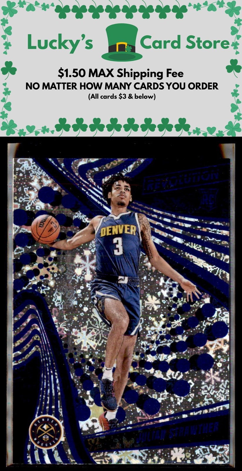 2023-24 Panini Revolution #129 Julian Strawther Winter