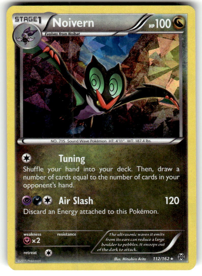 XY - BREAKthrough #112/162 Noivern Holo