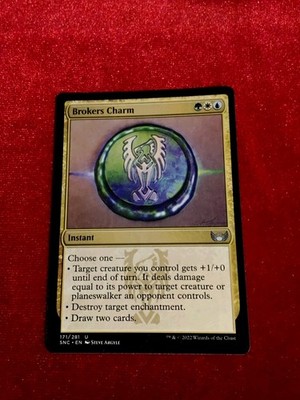 MTG - Streets of New Capenna #171 U: Brokers Charm   Unplayed Mnt