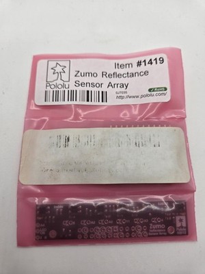 Pololu Zumo Robot Reflectance Sensor Array For Arduino