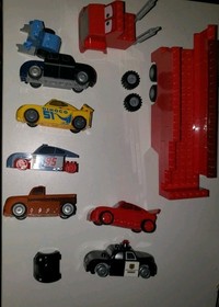 HUGE LEGO Juniors Cars Lot - (10745, 10743, 10742) - Authentic Retired For Parts