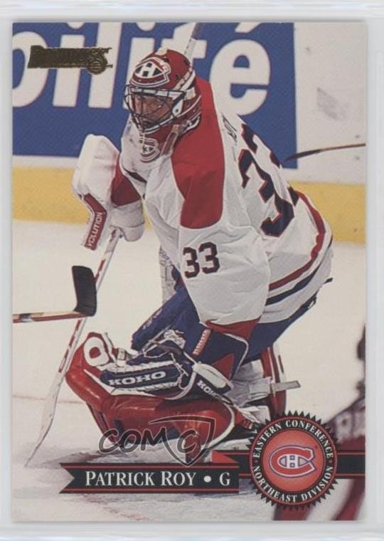 1995-96 Donruss Patrick Roy #338 HOF 0b3