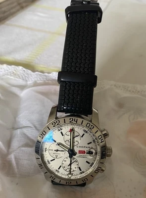 Chopard Mille Miglia GMT Automatik Chronograph Stahl weiß/schwarz Ref. 8992 - Bild 1 von 2