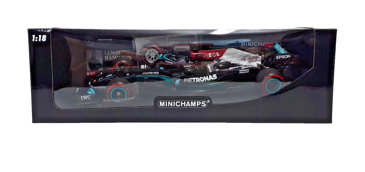MINICHAMPS 1:18 Scale Diecast Formula 1 Cars Lewis Hamilton for