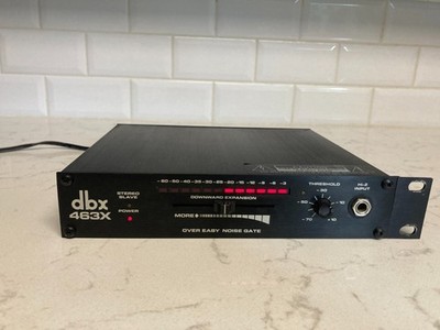 Vintage | Working | DBX 463X Over Easy Noise Gate Expander