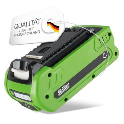  Akku für Greenworks GD40BVK2X 2000mAh 