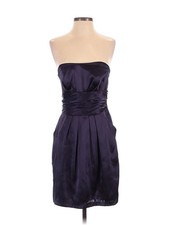 David's Bridal Women Purple Cocktail Dress 4