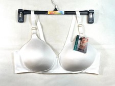 NWT Vanity Fair Women's 40B Beauty Back Full Coverage Wireless Bra 72345 White