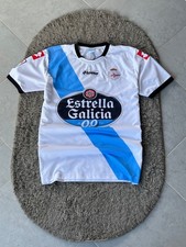 Vintage Soccer Jersey DEPORTIVO 2013/14 - Color White / Blu - Size XL Men's