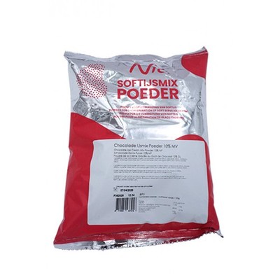 NIC Softeispulver Schoko, 10% Fett