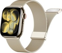 Armband Edelstahl Milanaise FüR Apple Watch 38-49Mm Iwatch Se 1-11 Damen Herren