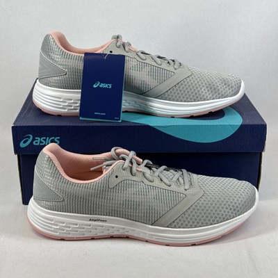 Asics Patriot 10 Womens Shoes Size 10 Mid Grey Frosted Rose