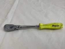 Snap-on Tools THLFD72HV Hi-Viz 1/4" Drive Hard Grip Flex Ratchet
