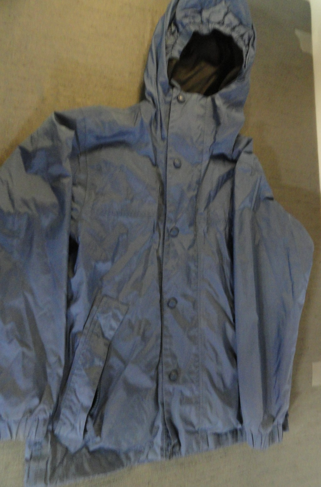 DESIGNER CABELAS LIGHTWEIGHT PACKABLE HOODED BLUE… - image 1