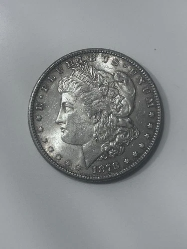 1878 Morgan Silver Dollar $1 Coin 0.9 Fineness Silver