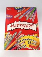 Brand new 21 colors Pentel Matte Hop Complete Box