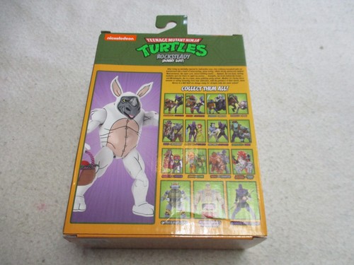 TMNT LOOTCRATE ROCKSTEADY BUNNY SUIT NECA FIGURA DE ACCIÓN NUEVO SELLADO - Imagen 2 de 3