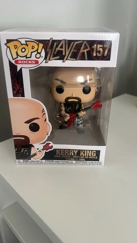 Funko Pop! Rocks Slayer – Kerry King #157 Vinyl Figure (Mint Box, Vaulted)
