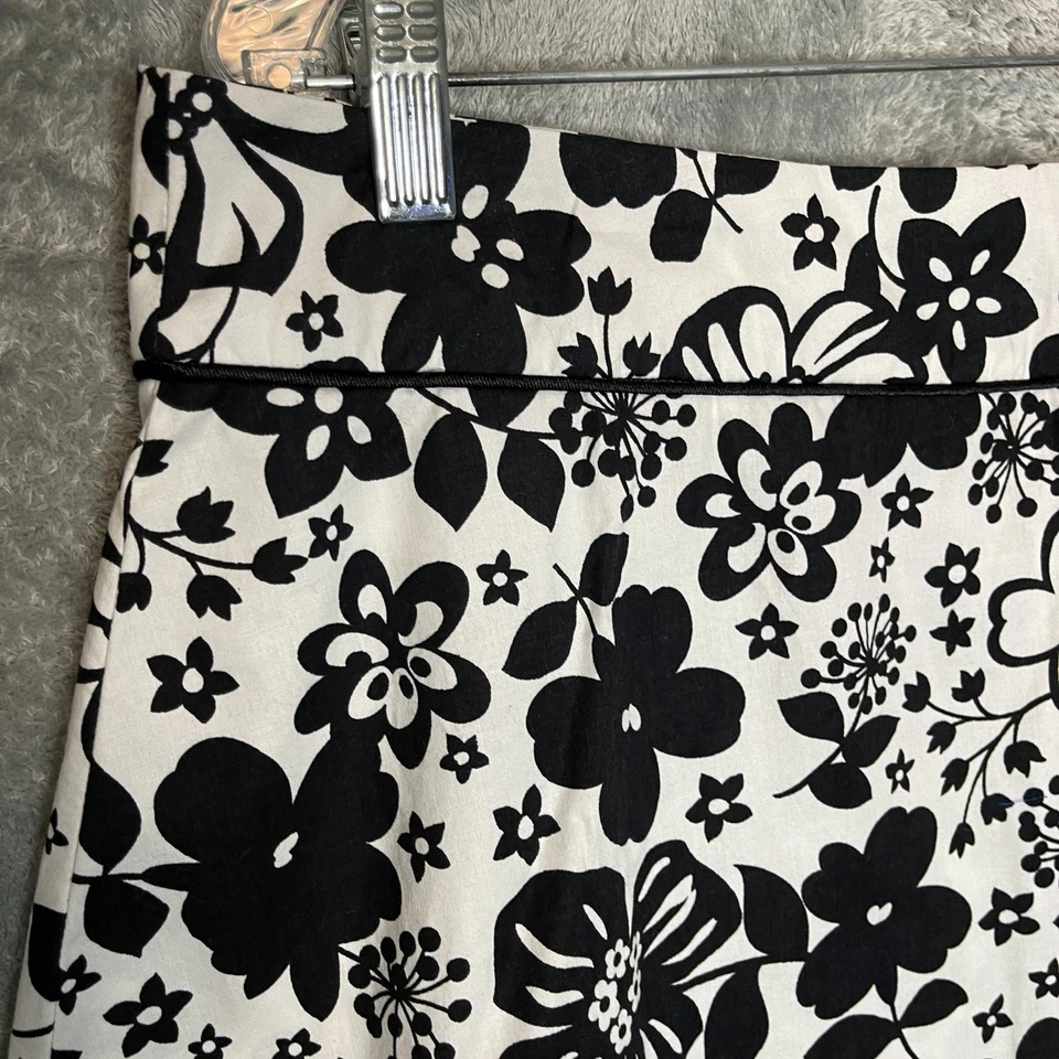 Falda Sonoma Mujer Coqueta Oscura Floral Y2K Línea A Deadstock Cremallera Lateral XL NUEVA CON ETIQUETAS Foto 2 de 4
