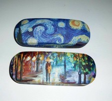 Lot of 2 Colorful Sun or Eye Glasses Hard Cases
