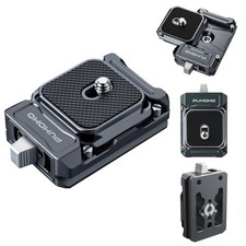 Camera Quick Release Plate with 1/4" to 3/8" Screw for Tripod Mount Adapter