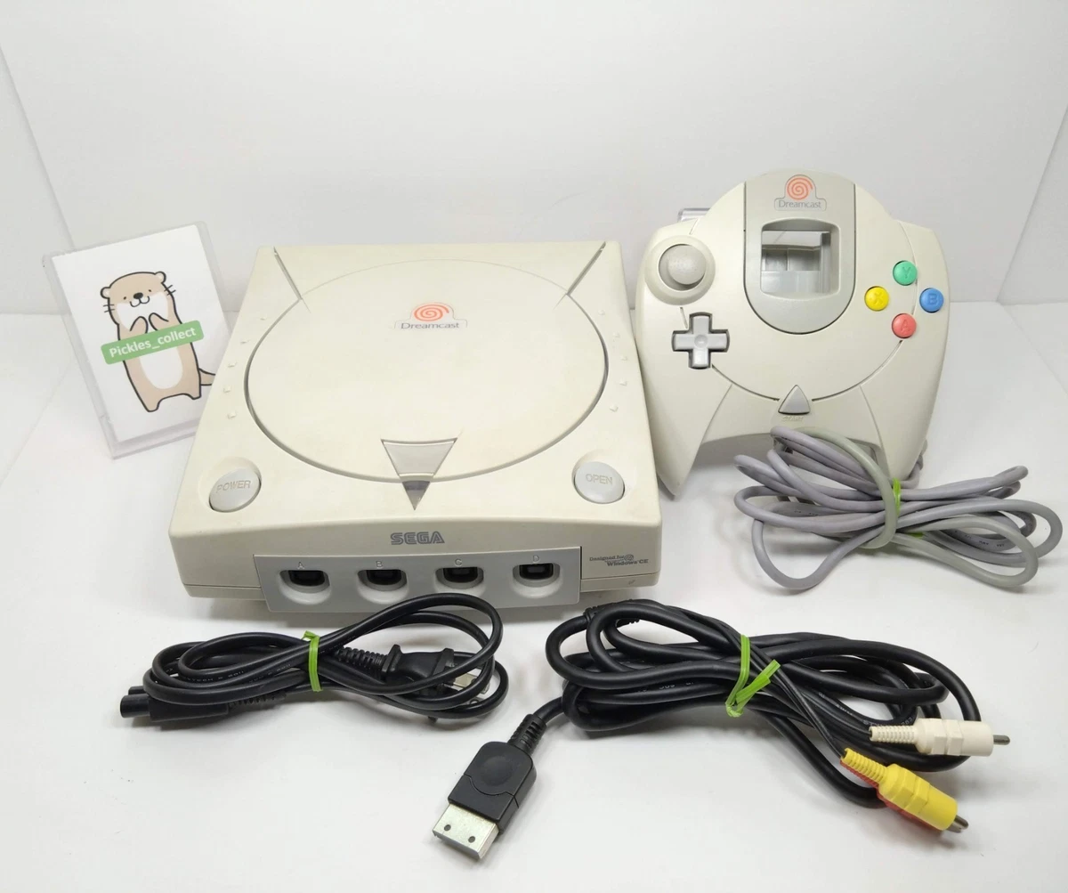 Console Sega Dreamcast NTSC-J (modifiée Région Free) - Complète Avec Manuel
