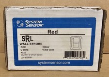 System Sensor SRL RED WALL MOUNT STROBE