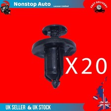 FOR RENAULT Megane MK2 Clio MK3 wheelarch bumper front grill panel clips X20
