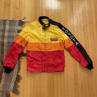 Vintage 1980’s Toyota line Racing Jacket size M - Image 1 of 4
