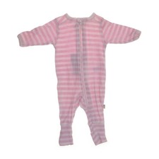 Joha, Strampler, Größe: 50, Pink/Weiß, Baumwolle, Streifen, Unisex (Kinder) #pbY