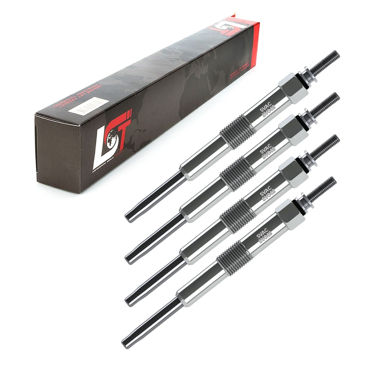4x Glow Plug Rod Glow Plug 11 V for KIA CARENS CEE'D MAGENTIS SPORTAGE 2.0 CRDi