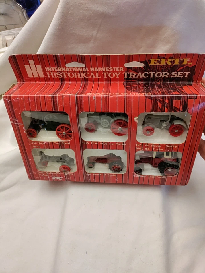 ERTL Internation Harvester Diecast Historical Tractor Collection - Image 2 of 4
