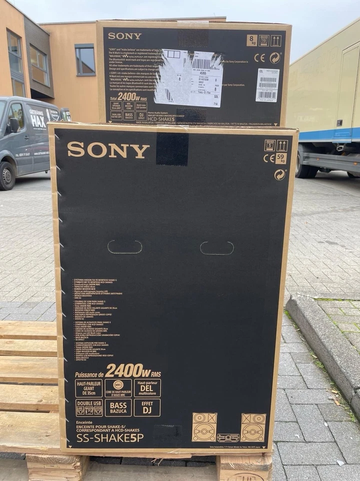 Sony SS-Shake5P DJ Set 2400 Watt Neu Und OVP - Bild 4 von 4