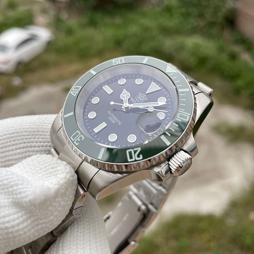 Steeldive SD1953, Black - Green, NH35, Sapphire, Lume, 300m Diver, Diving, BNIB Steeldive SD1953, Black - Green, NH35, Sapphire, Lume, 300m Diver, Diving, BNIB